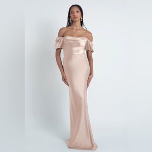 Jenny Yoo Eliana Dress in Prosecco Size 6